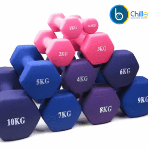 Haltères en Fonte Revêtues de PVC