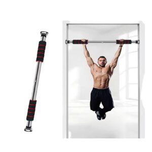 barre de traction de porte réglable sans vis – entraînement du haut du corps